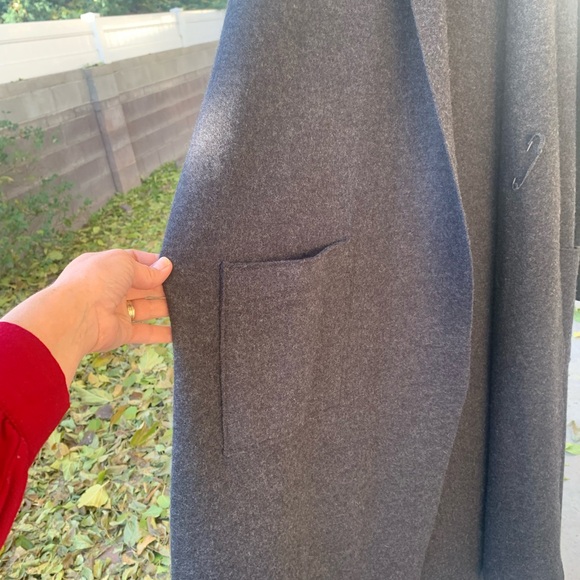 Eileen Fisher 100% wool black or dark grey size XL/TG - Picture 5 of 14